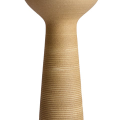 Small Lighthouse Candleholder in Oat and Hickory