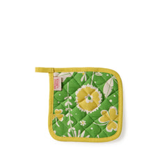 Flourish Pot Holder in Grass Green