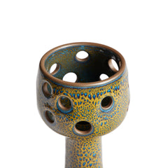 Small Lighthouse Candleholder in Nougat