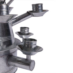 Galvanized Steel Candle Tower