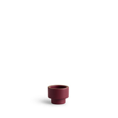 Candleholder in Cranberry
