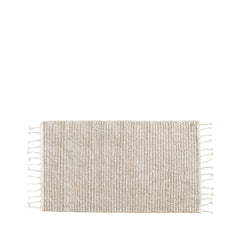 Malawi Rug in Oatmeal 24" W x 48" L