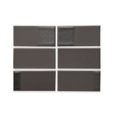 DG12 Sample in Basalt Lava Blend Rectangles