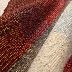 Wool Remnant Hand Woven Rug 6