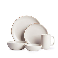 Sand 5-Piece Dinnerware Set