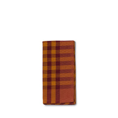 Grid Napkin in Cranberry (Set of 2)