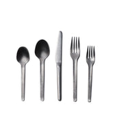Muir Flatware in Tumbled (5 piece setting)