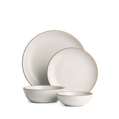 Sand 4-Piece Dinnerware Set