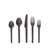 Muir Flatware in Onyx (5 Piece Setting)
