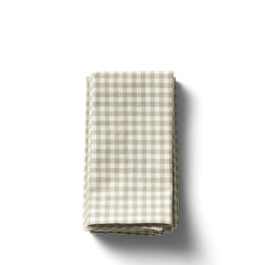 Organic Cotton Gingham Napkins (Set of 4)