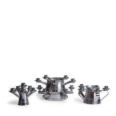 Galvanized Steel Candle Tower