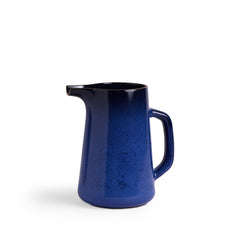 Large Pitcher in Moonstone and Midnight