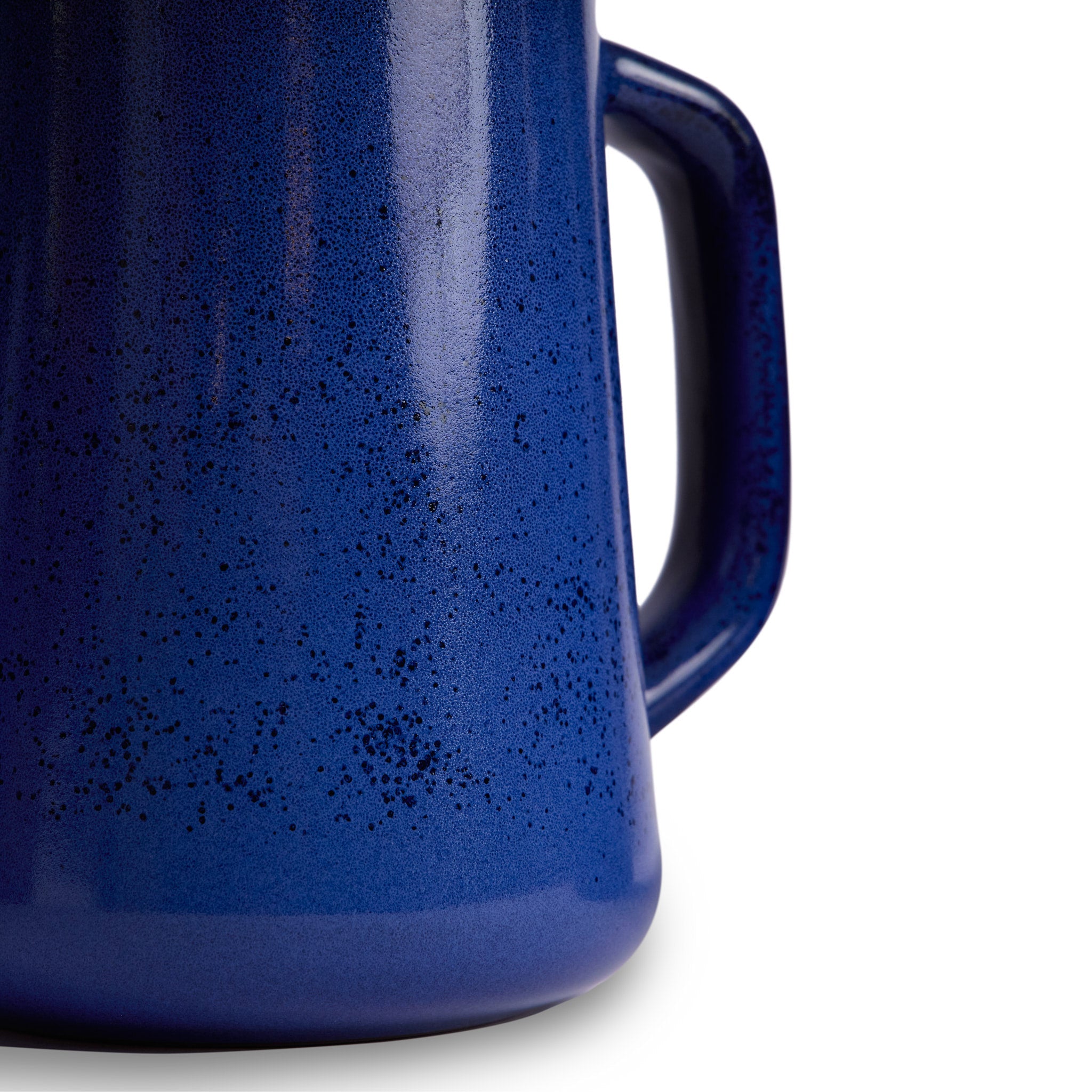 Large Pitcher in Moonstone and Midnight