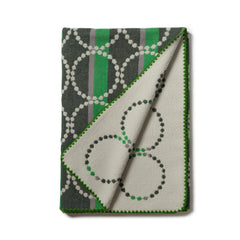 Tambourine Blanket in Green