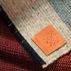 Wool Remnant Hand Woven Rug 7