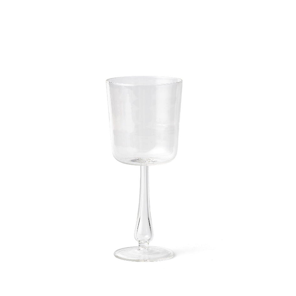 Luisa Calice Stem Glass in Clear (Set of 2)