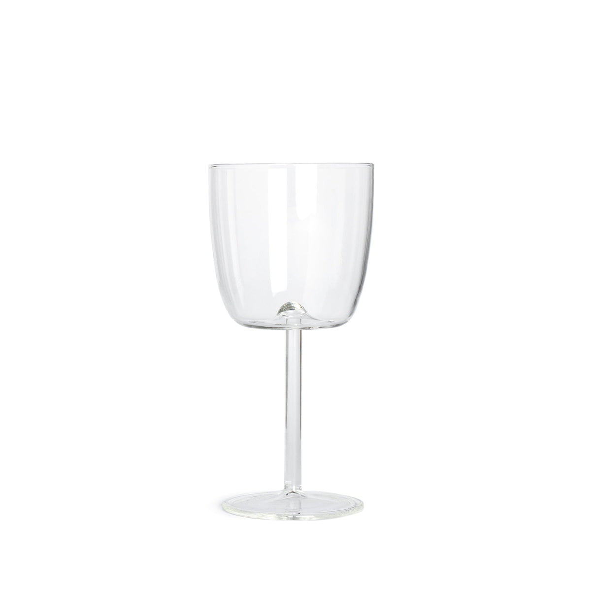 Tuccio Calice Stem Glass in Clear (Set of 2)