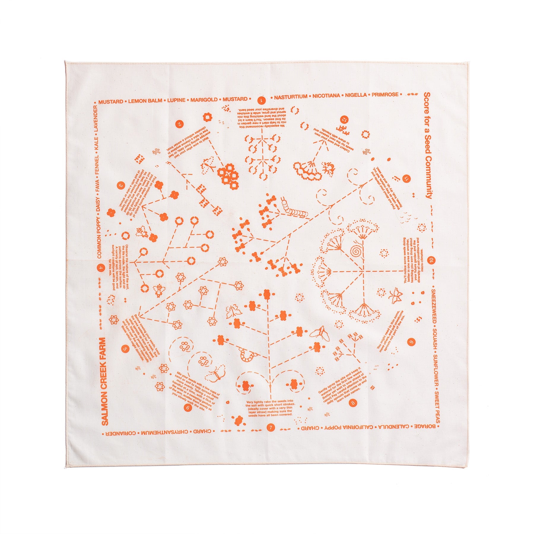Salmon Creek Seed Mix & Bandana