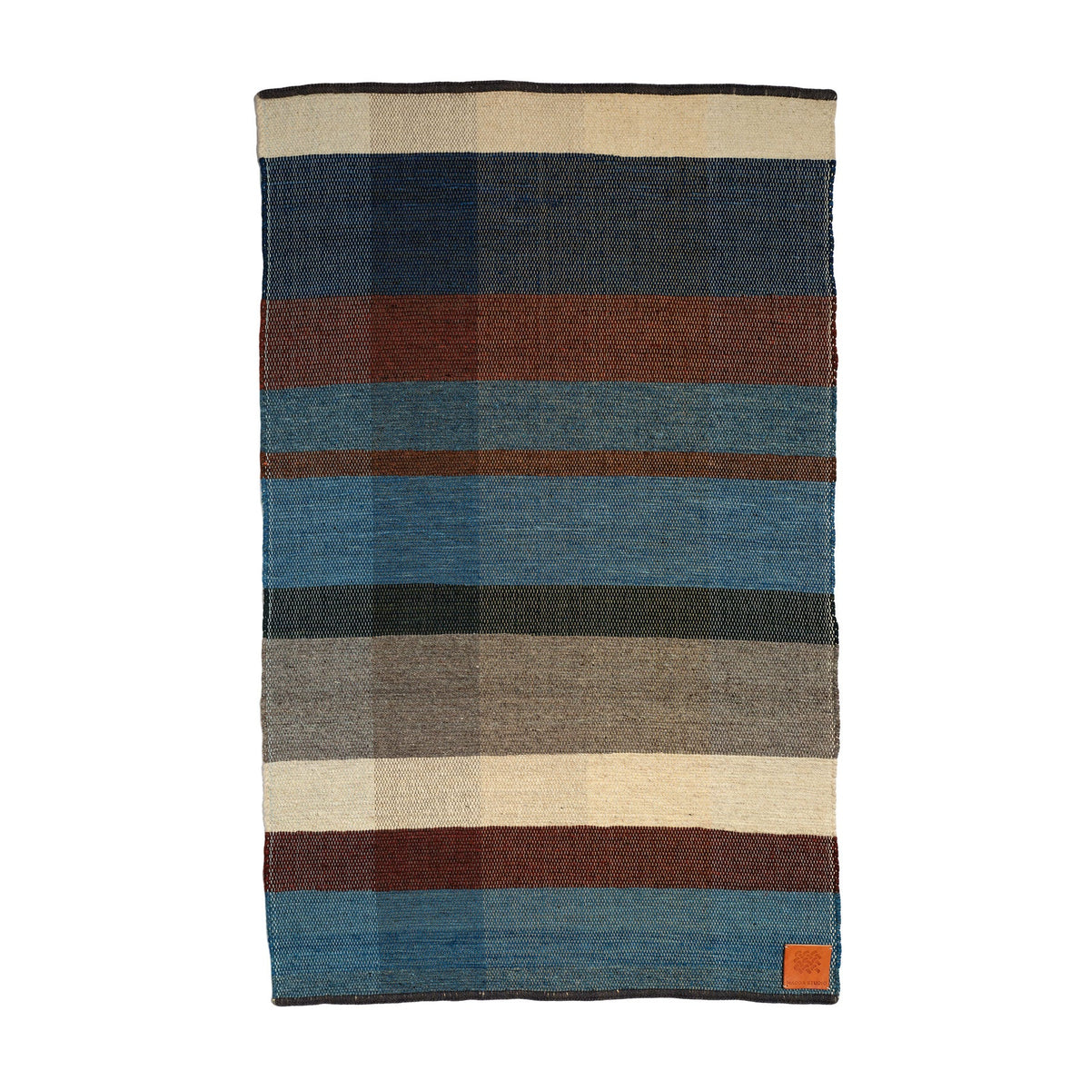 Wool Remnant Hand Woven Rug 24