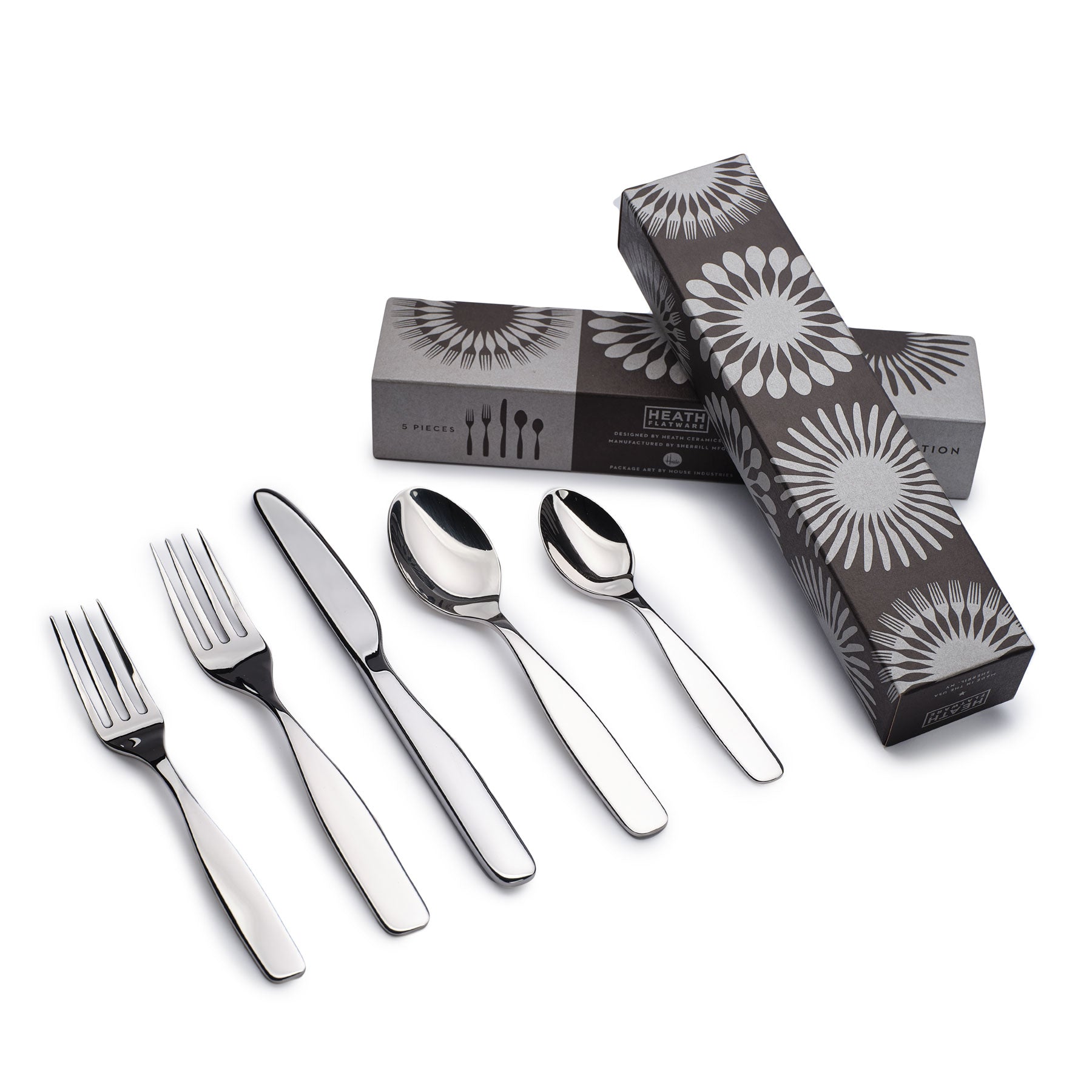 Reyes Flatware in Polished (5 piece setting)