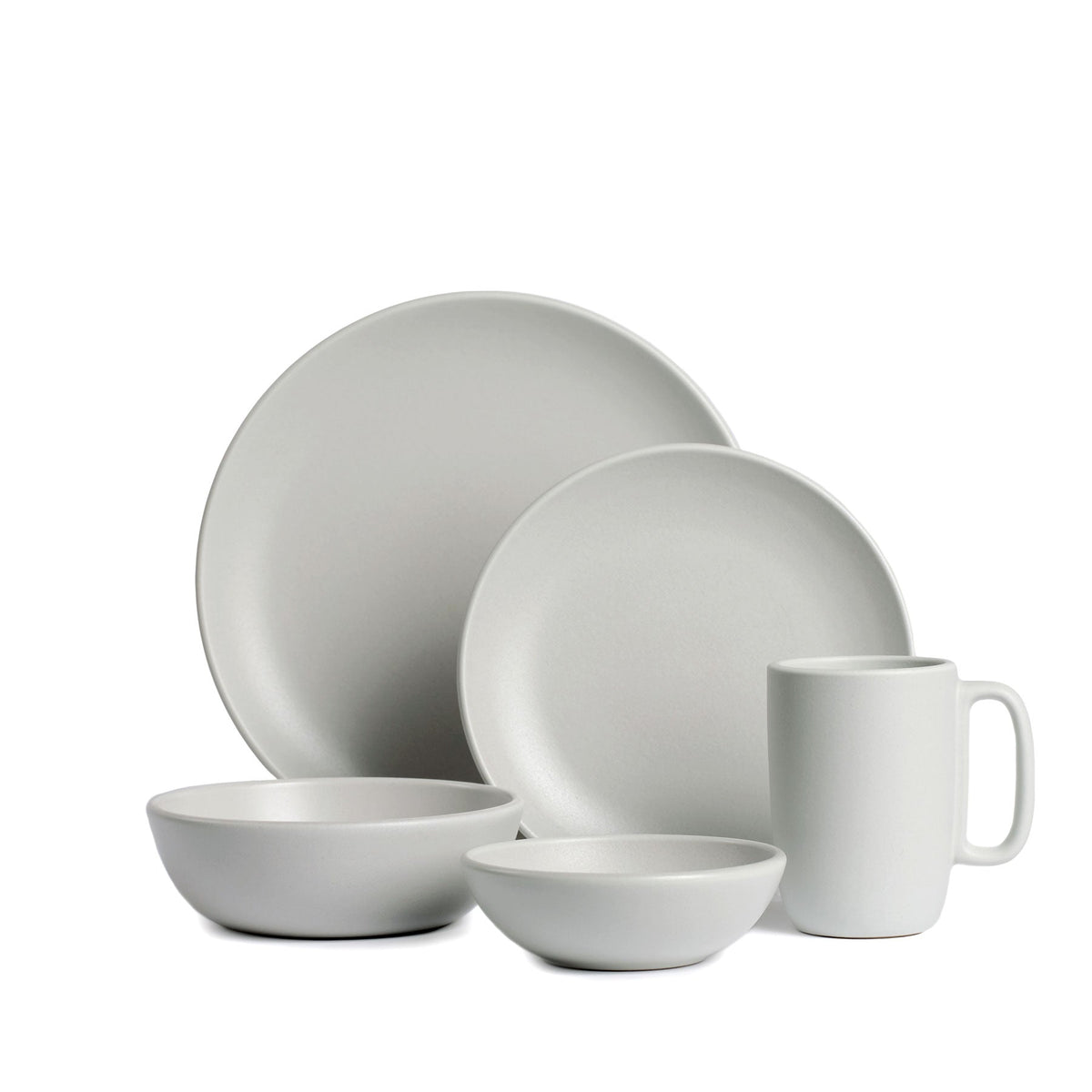 Sea Mist 5-Piece Dinnerware Set
