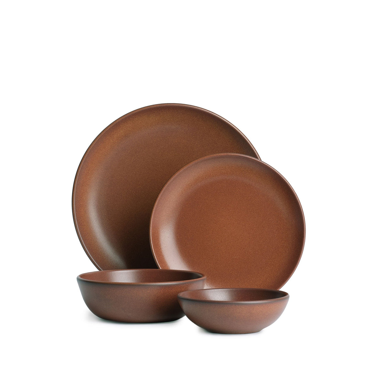 Redwood 4-Piece Dinnerware Set