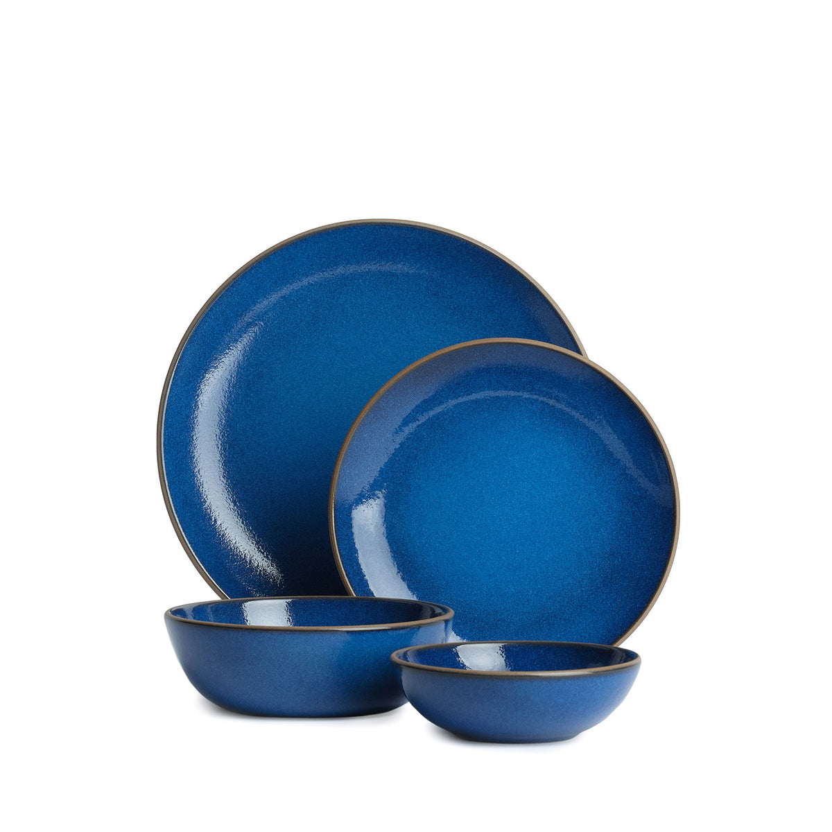 Moonstone 4-Piece Dinnerware Set