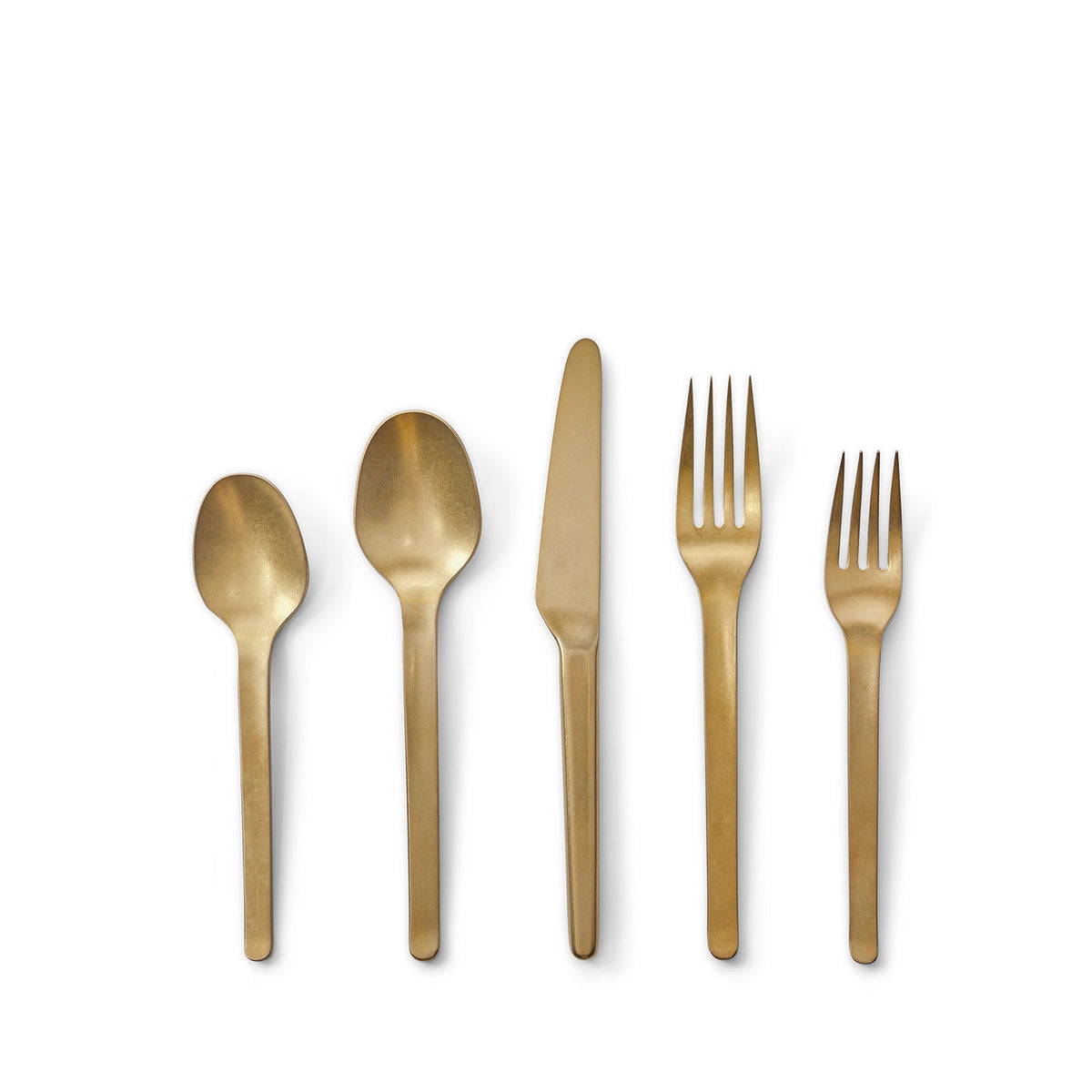 Muir Flatware in Amber (5 Piece Setting)