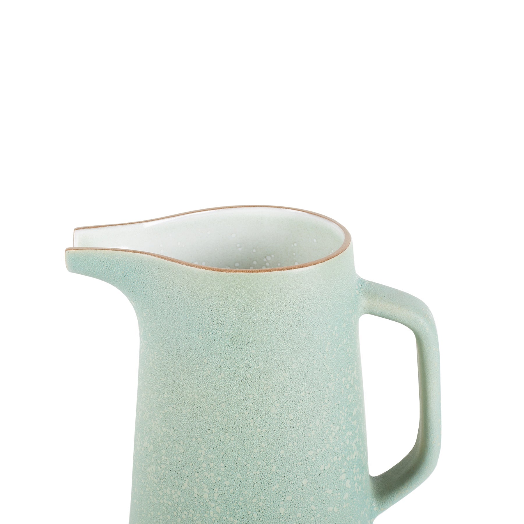 Pitcher with Handle in Soapstone and Patina