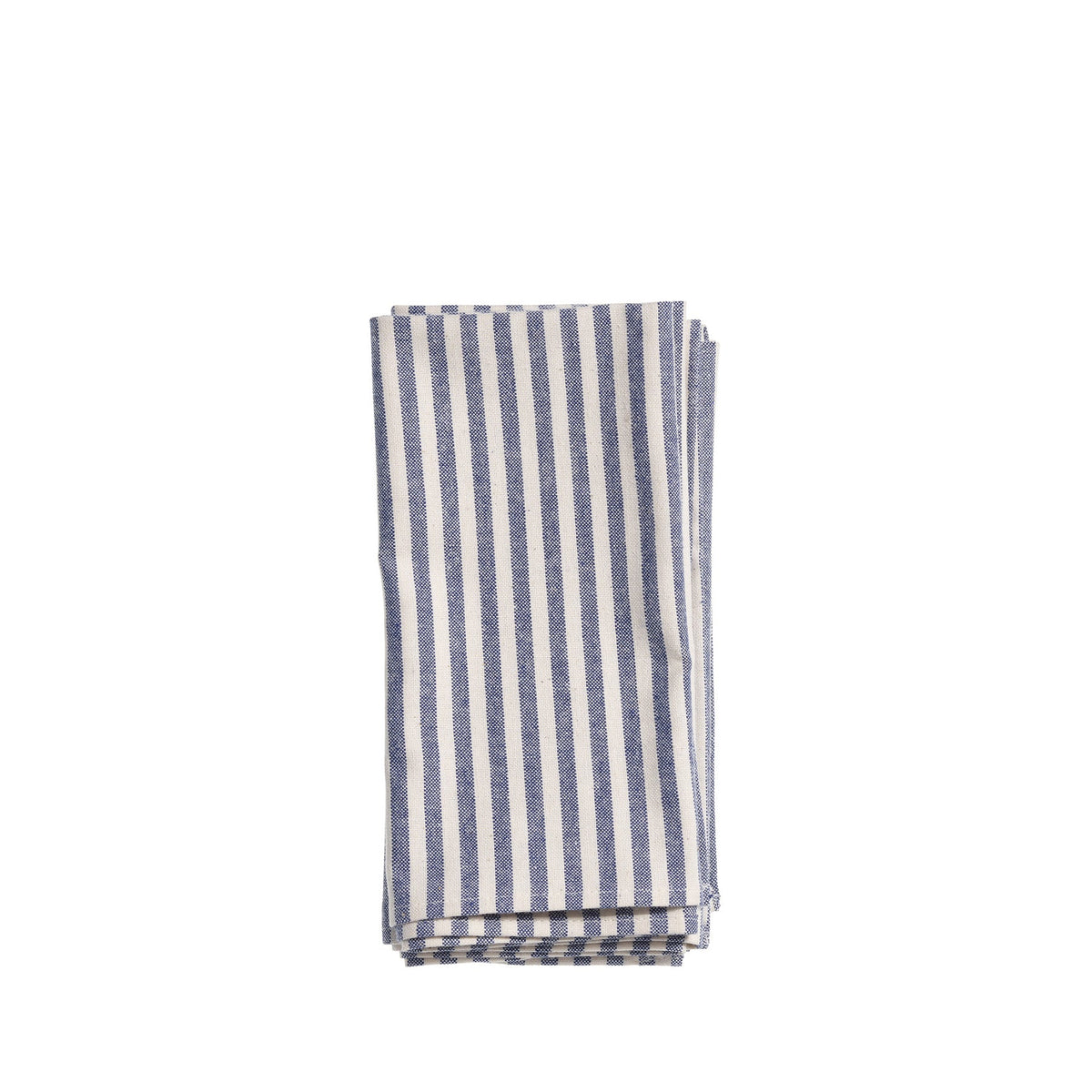 Organic Cotton Ticking Stripe Napkins (Set of 4)